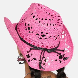 Sweet Country Side Straw Cowboy Hat